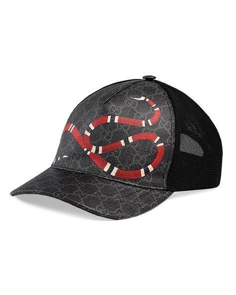 gucci canvas baseball hat replica|snake Gucci hat.